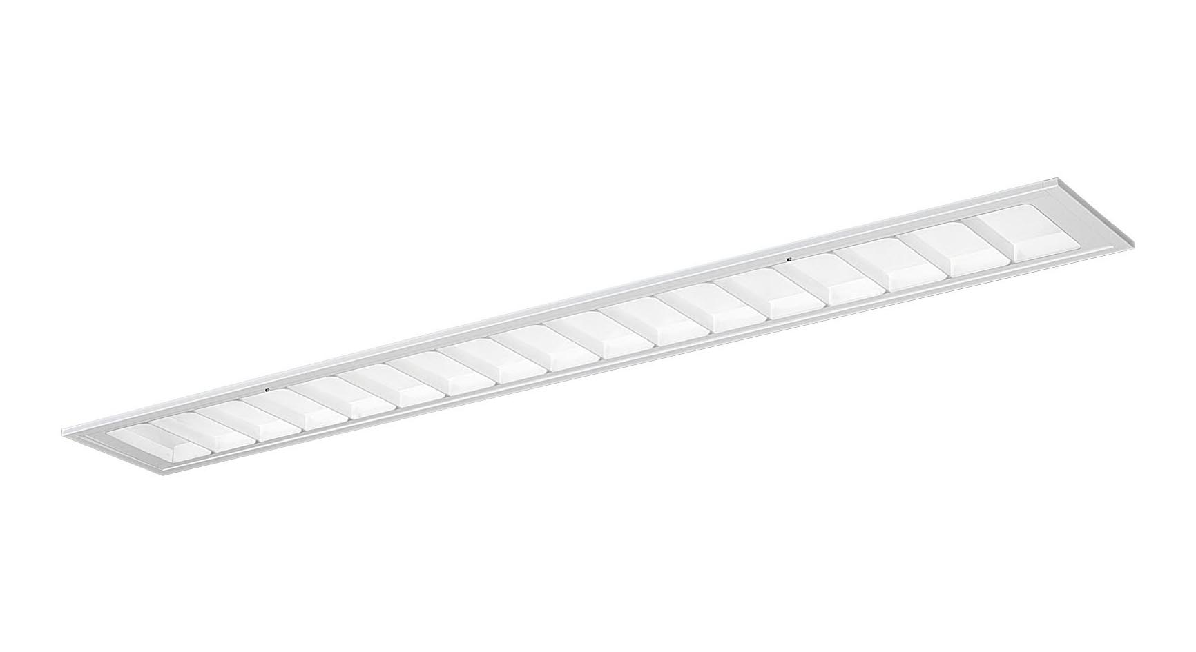 LED内蔵、電源ユニット内蔵LED(昼光色)色温度：6500K幅：170mm長：1261mm埋込穴幅：150mm埋込穴長：1235mm埋込高：111mm質量：4.7kg器具光束：2570lm安定器出力型：定格出力型安定器補足：約10〜100％連続調光型電圧：100〜242V消費電力：20.3W消費効率：126.6lm/W【本体】亜鉛鋼板【ルーバ】鋼板(高反射白色粉体塗装)【反射板】鋼板(高反射白色粉体塗装)【ライトバー(カバー)】ポリカーボネート(乳白)天井埋込型、マルチコンフォートタイプ・フリーコンフォートタイプ・一般タイプ・3200lmタイプ・昼光色Ra83【適合調光器(別売)】ライトマネージャーFx NQ28861K【適合調光器(別売)】ライトマネージャーFx NQ28841K【適合調光器(別売)】信号線式ライコンNQ21526【適合調光器(別売)】信号線式ライコンNQ21516【適合調光器(別売)】信号線式ライコンNQ21506【適合調光器(別売)】信号線式ライコンNQ21505【適合調光器(別売)】信号線式ライコンNQ21502遮光角：横方向30度/縦方向15度600ピッチ、800ピッチのボルトに対応します。●水平天井埋込専用セパレートセルコン(A、AN・NTタイプ)との組み合わせ可能注)本器具は、パナソニック製iDシリーズ専用の器具本体とライトバーとの組み合わせで性能を満足します。ライトバーの単独使用禁止およびパナソニック製iDシリーズ以外の商品とは組み合わせをしないでください。注)適合調光器をご使用ください。注)リニューアルの場合、現場の吊ボルトの長さをご確認お願いします。注)一般屋内用器具です。屋外環境(軒下など半屋外を含む)や腐食性ガスの発生する場所、太陽の光が直接器具に当たる場所では使用できません。注)LEDにはバラツキがあるため、同一品番商品でも商品ごとに発光色、明るさが異なる場合があります。【LED照明】 【ベースライト】 【LED埋込一体型】 【ルーバー付き】 【40形1灯】 【高出力】 【一般タイプ】 【調光可】 【昼光色】検索用カテゴリ363