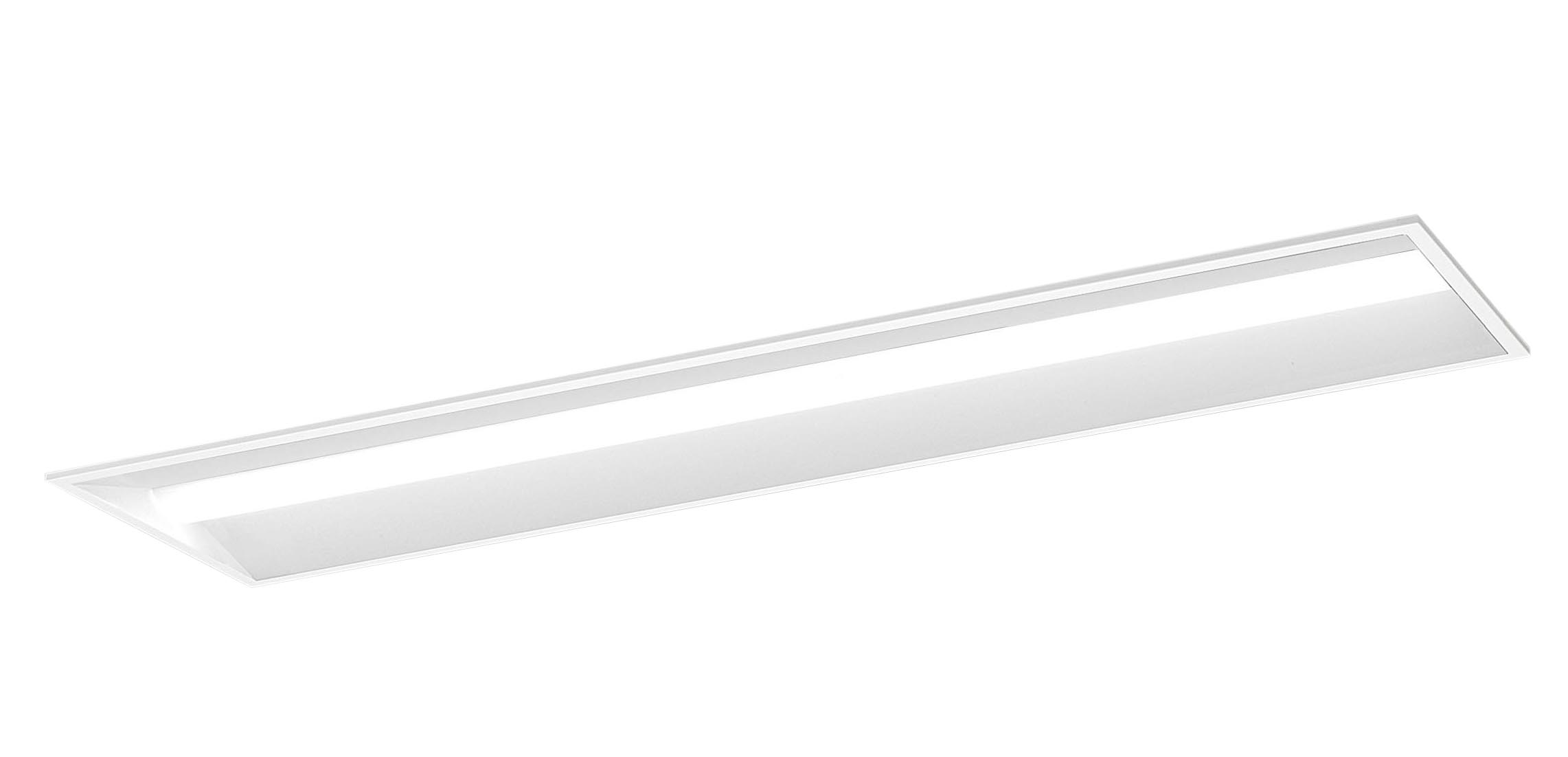 LED内蔵、電源ユニット内蔵LED（白色）色温度：4000K幅：328mm長：1274mm埋込穴幅：300mm埋込穴長：1257mm埋込高：54mm質量：3.2kg器具光束：4540lm安定器出力型：定格出力型安定器補足：出力固定型電圧：100〜242V消費電力：31.9W消費効率：142.3lm/W【本体】亜鉛鋼板【反射板】鋼板（高反射白色粉体塗装）【ライトバー（カバー）】ポリカーボネート（乳白）天井埋込型、コンフォートタイプ・グレアセーブタイプ・一般タイプ・5200lmタイプ・白色・非調光Ra83600ピッチ、800ピッチのボルトに対応します。●水平天井埋込専用注）本器具は、パナソニック製iDシリーズ専用の器具本体とライトバーとの組み合わせで性能を満足します。ライトバーの単独使用禁止およびパナソニック製iDシリーズ以外の商品とは組み合わせをしないでください。注）調光はできません。注）リニューアルの場合、現場の吊ボルトの長さをご確認お願いします。注）一般屋内用器具です。屋外環境（軒下など半屋外を含む）や腐食性ガスの発生する場所、太陽の光が直接器具に当たる場所では使用できません。注）LEDにはバラツキがあるため、同一品番商品でも商品ごとに発光色、明るさが異なる場合があります。【LED照明】 【ベースライト】 【LED埋込一体型】 【下面開放】 【40形2灯】 【定格出力】 【一般タイプ】 【白色】 【非調光】検索用カテゴリ363