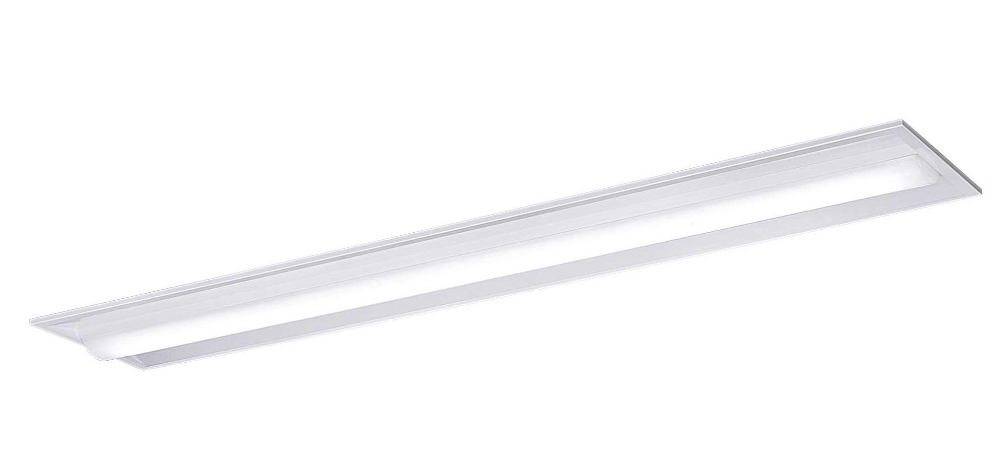 LED内蔵、電源ユニット内蔵LED（温白色）色温度：3500K幅：250mm長：1251mm埋込穴幅：220mm埋込穴長：1235mm埋込高：20mm質量：2.9kg器具光束：9280lm安定器出力型：定格出力型安定器補足：約5〜100％連続調光型電圧：100〜242V消費電力：56.6W消費効率：163.9lm/W【本体】鋼板（高反射白色粉体塗装）【ライトバー（カバー）】ポリカーボネート（乳白）制御方式：無線通信920MHz帯（WiLIA）天井埋込型、WiLIA無線調光・一般タイプ・10000lmタイプ・温白色Ra83【専用コントローラ（別売）】設定操作用タブレットEx NQ51181F【専用コントローラ（別売）】マルチマネージャーEx NQ51101Z【専用コントローラ（別売）】LS／無線信号変換インターフェースNK51113800ピッチのボルトに対応します。●水平天井埋込専用注）本器具は、パナソニック製iDシリーズ専用の器具本体とライトバーとの組み合わせで性能を満足します。ライトバーの単独使用禁止およびパナソニック製iDシリーズ以外の商品とは組み合わせをしないでください。注）WiLIA無線調光専用コントローラと組み合わせてご使用ください。注）リニューアルの場合、現場の吊ボルトの長さをご確認お願いします。注）一般屋内用器具です。屋外環境（軒下など半屋外を含む）や腐食性ガスの発生する場所、太陽の光が直接器具に当たる場所では使用できません。注）器具内送り配線できません。注）WiLIA調光は、器具全体が視認できる場所に水平に設置ください。ルーバ天井や斜天井、造作物の内部には設置できません。注）LEDにはバラツキがあるため、同一品番商品でも商品ごとに発光色、明るさが異なる場合があります。※こちらの商品は受注生産品となります。【LED照明】 【ベースライト】 【LED埋込一体型】 【下面開放】 【40形3灯】 【高出力】 【一般タイプ】 【温白色】 【調光可】検索用カテゴリ363
