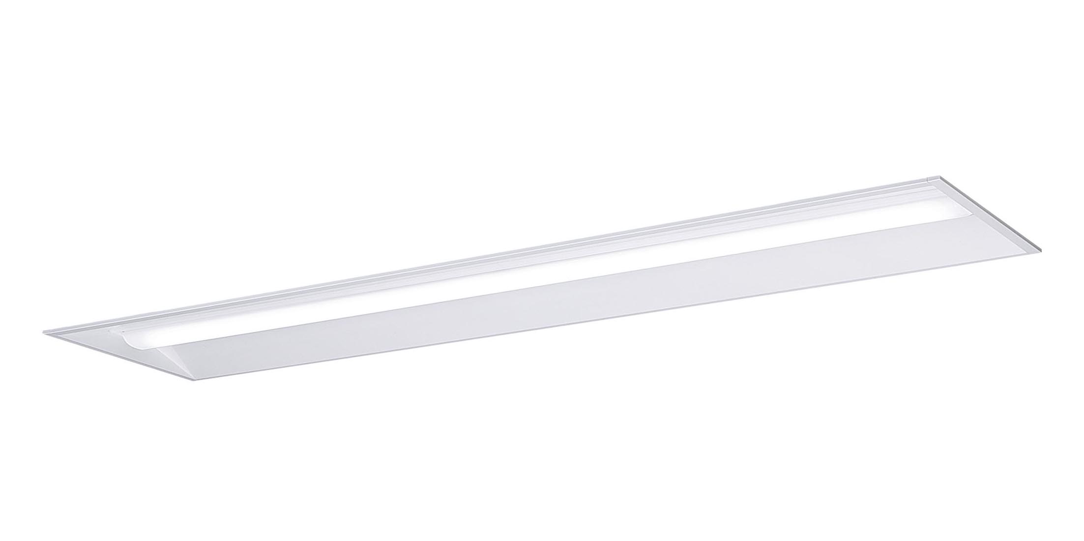 LED内蔵、電源ユニット内蔵LED（白色）色温度：4000K幅：240mm長：1254mm埋込穴幅：220mm埋込穴長：1235mm埋込高：100mm質量：3.5kg器具光束：9450lm安定器出力型：定格出力型安定器補足：約5〜100％連続調光型電圧：100〜242V消費電力：56.6W消費効率：166.9lm/W【本体】亜鉛鋼板【反射板】鋼板（高反射白色粉体塗装）【ライトバー（カバー）】ポリカーボネート（乳白）天井埋込型、一般タイプ・10000lmタイプ・白色Ra83【適合コントローラ（別売）】リベコム設定操作アプリ（専用タブレット）NQ16280J【適合コントローラ（別売）】リベコムシーン選択リモコンNQ16200【適合コントローラ（別売）】リベコムスケジューラーNQ16215W他【適合コントローラ（別売）】リベコムひと明るさセンサ（中継機能付）NQ16225W他600ピッチ、800ピッチのボルトに対応します。●水平天井埋込専用注）本器具は、パナソニック製iDシリーズ専用の器具本体とライトバーとの組み合わせで性能を満足します。ライトバーの単独使用禁止およびパナソニック製iDシリーズ以外の商品とは組み合わせをしないでください。注）適合コントローラ（別売）と組み合わせてご使用ください。注）一般屋内用器具です。屋外環境（軒下など半屋外を含む）や腐食性ガスの発生する場所、太陽の光が直接器具に当たる場所では使用できません。注）リニューアルの場合、現場の吊ボルトの長さをご確認お願いします。注）器具全体が視認できる場所に水平に設置ください。ルーバ天井や斜天井、造作物の内部には設置できません。注）LEDにはバラツキがあるため、同一品番商品でも商品ごとに発光色、明るさが異なる場合があります。※こちらの商品は受注生産品となります。【LED照明】 【ベースライト】 【LED埋込一体型】 【下面開放】 【40形3灯】 【高出力】 【一般タイプ】 【白色】 【調光可】検索用カテゴリ363
