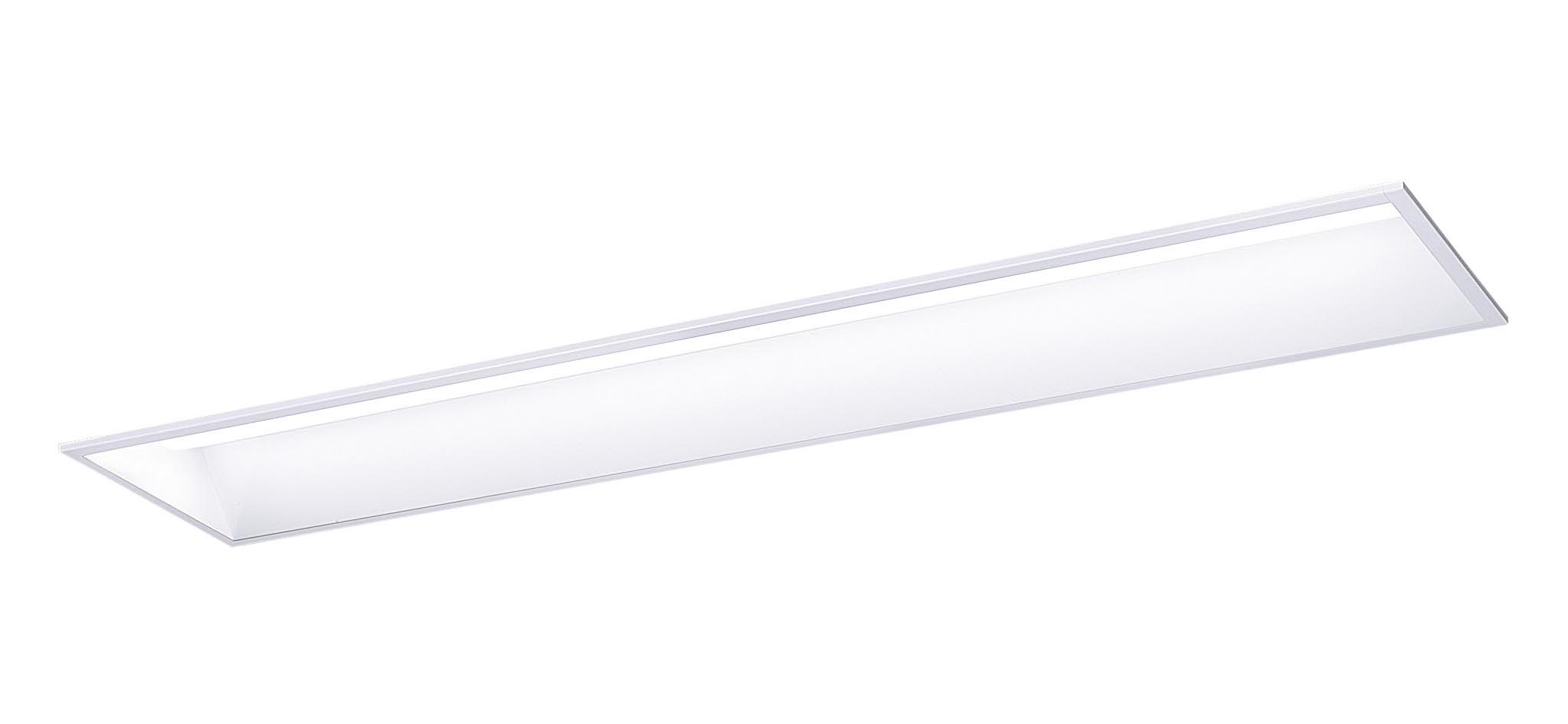 LED内蔵、電源ユニット内蔵LED（白色）色温度：4000K幅：240mm長：1254mm埋込穴幅：220mm埋込穴長：1235mm埋込高：90mm質量：3.3kg器具光束：4880lm安定器出力型：定格出力型安定器補足：約5〜100％連続調光型電圧：100〜242V消費電力：32.5W消費効率：150.1lm/W【本体】亜鉛鋼板【反射板】鋼板（高反射白色粉体塗装）【ライトバー（カバー）】ポリカーボネート（乳白）天井埋込型、スクールコンフォートタイプ・一般タイプ・5200lmタイプ・白色Ra83【適合コントローラ（別売）】リベコム設定操作アプリ（専用タブレット）NQ16280J【適合コントローラ（別売）】リベコムシーン選択リモコンNQ16200【適合コントローラ（別売）】リベコムスケジューラーNQ16215W他【適合コントローラ（別売）】リベコムひと明るさセンサ（中継機能付）NQ16225W他遮光角：横方向24度600ピッチ、800ピッチのボルトに対応します。注）本器具は、パナソニック製iDシリーズ専用の器具本体とライトバーとの組み合わせで性能を満足します。ライトバーの単独使用禁止およびパナソニック製iDシリーズ以外の商品とは組み合わせをしないでください。注）適合コントローラ（別売）と組み合わせてご使用ください。注）一般屋内用器具です。屋外環境（軒下など半屋外を含む）や腐食性ガスの発生する場所、太陽の光が直接器具に当たる場所では使用できません。注）リニューアルの場合、現場の吊ボルトの長さをご確認お願いします。注）器具内送り配線できません。注）器具全体が視認できる場所に水平に設置ください。ルーバ天井や斜天井、造作物の内部には設置できません。注）LEDにはバラツキがあるため、同一品番商品でも商品ごとに発光色、明るさが異なる場合があります。【LED照明】 【ベースライト】 【LED埋込一体型】 【学校用】 【40形2灯】 【定格出力】 【一般タイプ】 【白色】 【調光可】検索用カテゴリ382