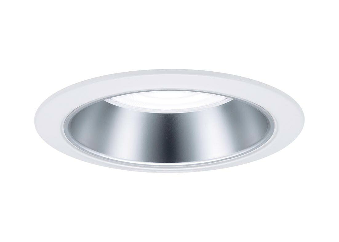 LED内蔵、電源ユニット内蔵LED（温白色）色温度：3500K埋込穴径：φ100mm埋込高：117mm質量：1kg器具光束：4040lm電圧：100〜242V消費電力：29.1W消費効率：138.8lm/W【反射板（上部）】プラスチック（ホワイト）【反射板（下部）】アルミ（銀色鏡面仕上）【枠】鋼板（ホワイトつや消し仕上）天井埋込型、埋込穴φ100、ビーム角50度・広角タイプ・光源遮光角15度Ra85【適合調光器（別売）】ライトマネージャーFx NQ28861K【適合調光器（別売）】ライトマネージャーFx NQ28841K【適合調光器（別売）】信号線式ライコンNQ21526【適合調光器（別売）】信号線式ライコンNQ21516【適合調光器（別売）】信号線式ライコンNQ21506【適合調光器（別売）】信号線式ライコンNQ21505【適合調光器（別売）】信号線式ライコンNQ21502【適合リニューアルプレート（別売）】埋込穴φ125用NNN80000Z【適合リニューアルプレート（別売）】埋込穴φ150用NNN80003Z埋込型広角タイプ●天井面取付専用調光範囲（約1％〜100％）セパレートセルコン（A、AN、NTタイプ）との組み合わせ可能注）調光する場合は適合調光器（別売）と組み合わせてご使用ください。注）直下近接限度30cm注）断熱施工仕様ではありません。注）リニューアルプレートと組み合わせる場合、天井板厚は5〜22mmの範囲で使用してください。注）LEDにはバラツキがあるため、同一品番商品でも商品ごとに発光色、明るさが異なる場合があります。※こちらの商品は受注生産品となります。【LED照明】 【温白色】 【広角タイプ】 【調光可】 【DL埋込穴100】検索用カテゴリ361