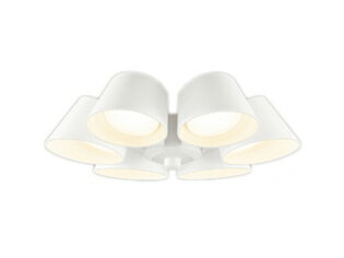 WF226LRシーリングファン用灯具 8畳用 R15高演色 クラス2遮光セードタイプ・6灯 電...