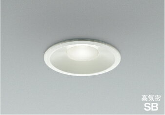 AD1092W50浅型LEDダウンライト 埋込穴φ100 高気密SB形 ベースタイプ散光 白熱球60W...