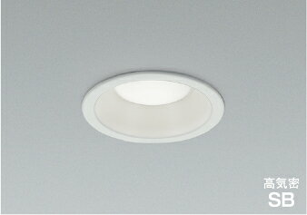 AD7350W50準耐火構造対応 LEDパネルダウンライト 埋込穴φ100 高気密SB形ベースタイプ 散光 白熱球60W相当 昼白色 調光可能コイズミ照明 照明器具 防雨・防湿型