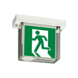 WSH1962HB 1EL LED誘導灯 ルクセントLEDsシリーズ 自己点検タイプ 防雨・防湿形 天井直付・吊下兼用形 長時間定格形(60分間) C級(10形) 両面灯 三菱電機 施設照明