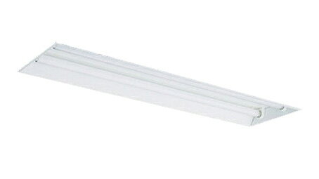 ●EL-LFB45122B AHN(25N5)直管LEDランプ搭載 ベースライト 埋込形LDL40 300幅 オプション取付可能タイプ ファインベース2灯用 非調光タイプ 2500lmクラスランプ×2付(約5000lm) 昼白色三菱電機 施設照明 天井照明 LファインEcoシリーズ