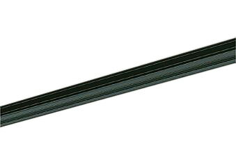 LZA-A0211EKアース付きダクトレール(レールのみ) 1m用 黒大光電機 施設照明用部材