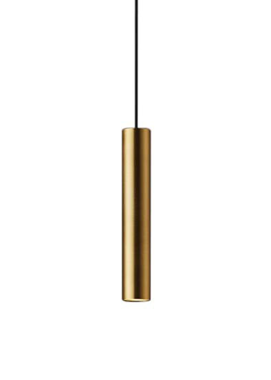 Pendant Lamps - XSZB10240 CB1LEDコンパクトランプ用 ペンダントライト 電球色 天井吊下型 直付真鍮色 セード高さ300要電気工事 拡散 調光可 白熱電球60形1灯器具相当Panasonic 照明器具