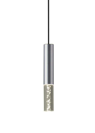 Pendant Lamps - XSZB10309 CB1LEDコンパクトランプ用 ペンダントライト 温白色 天井吊下型 直付アルミ色 セード高さ200 バブル要電気工事 拡散 調光可 白熱電球60形1灯器具相当Panasonic 照明器具