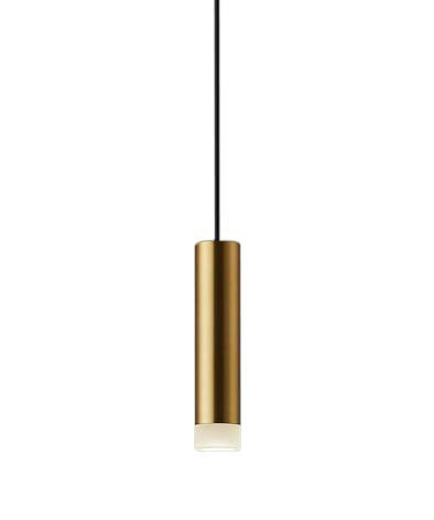 XSZB16203 CB1LEDコンパクトランプ用 ペンダントライト 温白色 配線ダクト取付型真鍮色 セード高さ200 フロストS電気工事不要 ビーム角48度 集光 調光可 110Vダイクール電球60形1灯器具相当Panasonic 照明器具