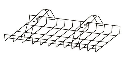 GAF33三菱電機 施設照明部材ベースライト用部材 ガード 20形用