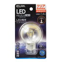 ELPA 朝日電器 LED電球エルパボールmini 装飾電球ミニボール球タイプG50形 1.4Wクリア電球色相当 E26LDG1CL-G-G276(3)