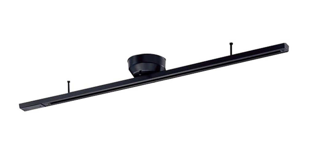 Lighting - LK04184BZ天井直付型 インテリアダクト本体 1.103m固定タイプ (ブラック) 電気工事不要Panasonic 照明器具用部材 ダクトレール 天井