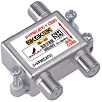 周波数帯域：10〜76MHz、76〜222MHz、222〜770MHz、1032〜1489MHz、1489〜2150MHz、2150〜2681MHz、2681〜3224MHzインピーダンス 入力：75Ω(F形) 出力：75Ω(F形)VSWR：10〜770MHz 1.6以下、1032〜1489MHz 2.0以下 1489〜3224MHz 2.5以下寸法：高さ49×幅49×奥行16.5mm質量：0.04kg付属品：F-5接栓×3備考：CS/BS-IF入力・出力端子間通電仕様（DC15V・0.8A以下またはAC30V・1A以下）屋内用※個人宅へのお届けは送料別途お見積りとなります。あらかじめご了承ください。検索用カテゴリ746