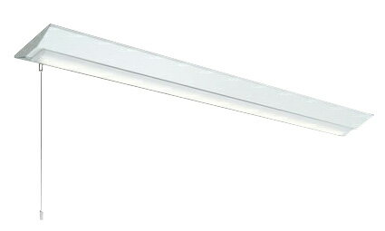 MY-V470331S/L AHTNLEDライトユニット形ベースライト Myシリーズ40形 FHF32形×2灯高出力相当 6900lm 一般タイプ 段調光 直付形 逆富士タイプ 230幅 プルスイッチ付 電球色三菱電機 施設照明