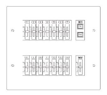 パナソニック Panasonic 施設照明スライド式手動調光操作器 NQ77014