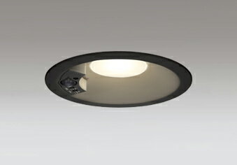 ★OD361214エクステリア LED人感センサー付軒下用ダウンライト モード切替型 白熱灯器具60W相当埋込φ150 電球色 非調光 防雨型 高気密SB形オーデリック 照明器具 玄関 屋外用 天井照明 軒下取付専用