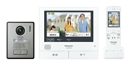 パナソニック Panasonic 業界初 外でもドアホンワイヤレスモニター付テレビドアホン3-7タイプ 基本システムセットVL-SWH705KL