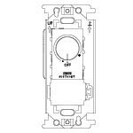 WN575149フルカラームードスイッチB(白熱灯用) 400W 片切 ロータリー式パナソニック Panasonic 電設資材 工事用配線器具