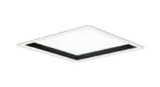 パナソニック Panasonic 施設照明一体型LEDベースライト 埋込型 スクエアタイプ □350電球色 調光タイプ 乳白パネル深枠（黒）コンパクト形蛍光灯FHP23形4灯器具相当XL564PHTJLA9