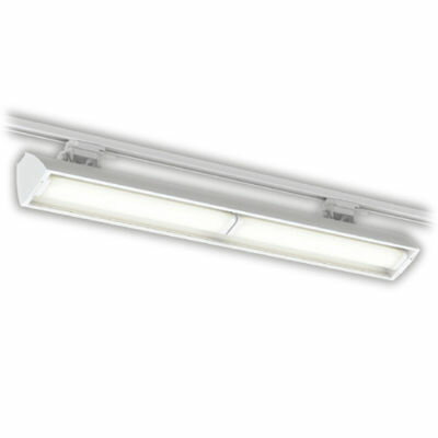 本体のみ、ユニット別売消費電力：39.4W本体：白艶消重：2kgユニット落下防止バンド付アルミ反射板：白艶消※器具本体は100V専用です2灯用Ra82電源内蔵【LED照明】 【ランプ別売】 【プラグタイプ】検索用カテゴリ360