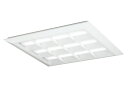 ●XL501052P1CLED-スクエア LEDユニット型ベースライト省電力タイプ 600シリーズ直付/埋込兼用型 ルーバー付 埋込穴680非調光 白色 FHP45W×3灯相当オーデリック 施設照明 オフィス照明 物販店照明 天井照明