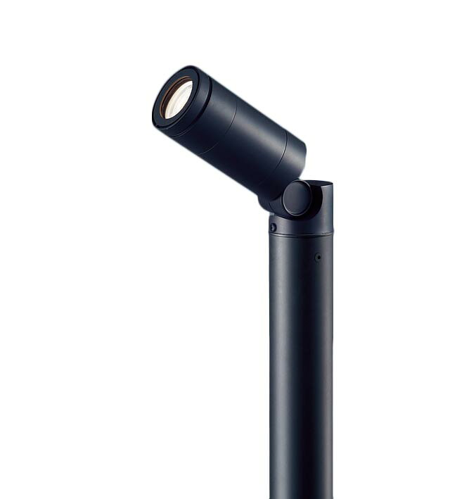 LED内蔵、電源ユニット内蔵、【ランプ】同梱包LED（電球色タイプ）光源色温度：2700K質量：1.5kg器具光束：237lm電圧：100V消費電力：3.7W消費効率：64lm/W【ガラスパネル】透明【アルミダイカスト】オフブラック【アルミポール】オフブラックRa83【適合電線管・当社パナフレキエース】DM316 （PF管呼び16：JIS C8411）【適合ケーブル（3芯）】VVFφ1.6以下 2PNCT：1.6m平方mポール径φ53照射方向可動型可動範囲上下90度回転方向180度40形ミニレフ電球1灯器具相当入力電流（100V時）：0.07A調光操作不可ケーブル別売【LED照明】 【電球色】 【防雨】 【40形ミニレフ電球1灯】 【集光タイプ】 【非調光】検索用カテゴリ9