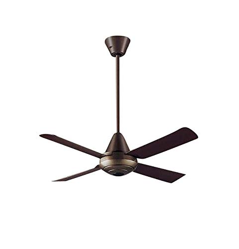 灯具別売Wφ1100・H832●シーリングファン：SP7092●吊下用パイプ：SPK026●シーリングファン(27W)プラスチック本体(下部：金色古味調仕上、上部：ダークブラウン)●プラスチック羽根(ダークブラウン木調仕上)●HK9724適合電動昇降装置●リモコン送信器同梱●風量4段切替●逆回転切替●1/fゆらぎ●1〜6時間(1時間単位)タイマー●32度までの傾斜天井に取付可能●電動昇降装置使用の場合は30度まで6.2kg【灯具別売】 【傾天】検索用カテゴリ2