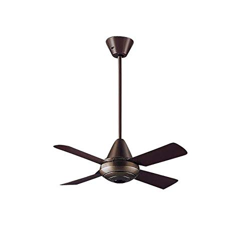 灯具別売Wφ900・H832●シーリングファン：SP7097●吊下用パイプ：SPK026●シーリングファン(13W)プラスチック本体(下部：金色古味調仕上、上部：ダークブラウン)●プラスチック羽根(ダークブラウン木調仕上)●HK9724適合電動昇降装置●リモコン送信器同梱●風量4段切替●逆回転切替●1/fゆらぎ●1〜6時間(1時間単位)タイマー●32度までの傾斜天井に取付可能●電動昇降装置使用の場合は30度まで6kg【灯具別売】 【傾天】検索用カテゴリ2