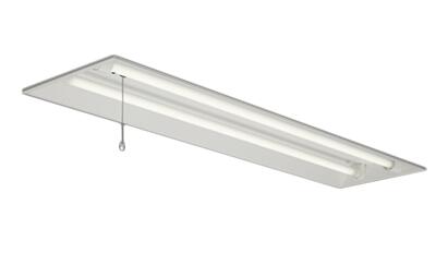 ●EL-LF-BH4232A/3 AHNLED非常用照明器具 電池内蔵形 直管LEDランプ搭載 Lファインecoシリーズ30分間定格形LDL40形 埋込形 300幅 下面開放タイプ 2灯用3700lm FHF32形 高出力相当×2灯 昼白色三菱電機 施設照明