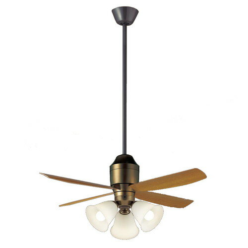 Interior Fans - XS73145KLEDシーリングファン 8畳用 電球色 調光不可 12W 直付ボルト取付専用 天井吊下げ 風量4段切替 逆回転切替 1/fゆらぎ 白熱電球100形3灯器具相当Panasonic 照明器具 【〜8畳】