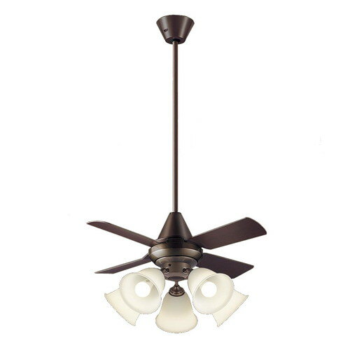 Interior Fans - XS97142KLEDシーリングファン 14畳用 電球色 調光不可 13W 直付ボルト取付専用 天井吊下げ 風量4段切替 逆回転切替 1/fゆらぎ 白熱電球100形5灯器具相当Panasonic 照明器具 【〜14畳】