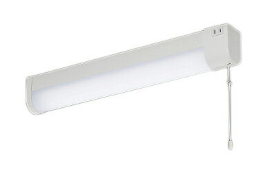 LEDB87006N-LSLED一体形流し元灯 棚下灯 プルスイッチ付 コンセント付高演色Ra95 昼白色 蛍光灯器具20W..