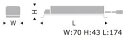 RX-457Nディスプレイライト/間接照明 専用電源ユニット 調光 非調光兼用 リニア08用遠藤照明 施設照明部材