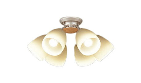 LGB57616KLEDシャンデリア 12畳用 電球色U-ライト方式 電気工事不要白熱電球60形6灯器具相当 非調光Panasonic 照明器具 天井照明 装飾照明 【～12畳】