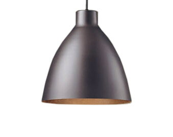 XLGB1504CE1LEDフラットランプ対応 ペンダントライト 電球色 集光タイプアルミセード 引掛シーリング方式110Vダイクール電球100形1灯器具相当 非調光Panasonic 照明器具 天井照明 吊下げ 電気工事不要