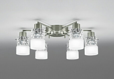 ★OC257174NRLEDシャンデリア 10畳用 R15高演色 クラス2昼白色 非調光 電気工事不要オーデリック 照明器具 天井照明 リビング向け 【〜10畳】