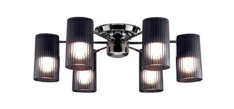 LGB57672LEDシャンデリア 白熱電球60形6灯器具相当U-ライト方式 電気工事不要 調光不可 電球色Panasonic 照明器具 天井照明 装飾照明