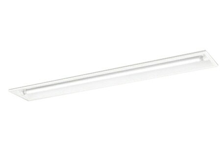Rakuten - XD566101R2高効率直管形LEDランプ専用ベースライト LED-TUBE R15高演色 クラス240形 埋込型 下面開放型 W220 1灯用 Hf32W高出力×1灯相当片側給電・片側配線 G13口金 非調光 昼白色オーデリック 照明器具 店舗・施設向け 天井照明