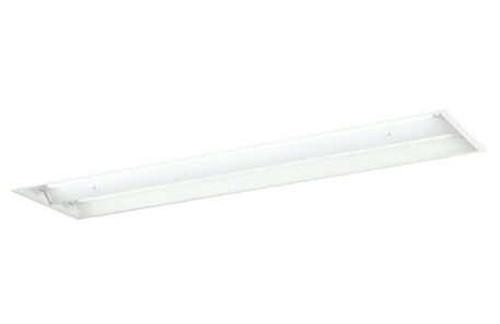 Base Lights - XD566102RE高効率直管形LEDランプ専用ベースライト LED-TUBE R15高演色 クラス240形 埋込型 下面開放型 W300 2灯用 FL40W×2灯相当片側給電・片側配線 G13口金 非調光 電球色オーデリック 照明器具 店舗・施設向け 天井照明
