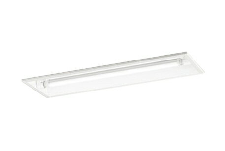 Base Lights - XD566105RA高効率直管形LEDランプ専用ベースライト LED-TUBE R15高演色 クラス220形 埋込型 下面開放型 W220 1灯用 FL20W×1灯相当片側給電・片側配線 G13口金 非調光 昼光色オーデリック 照明器具 店舗・施設向け 天井照明