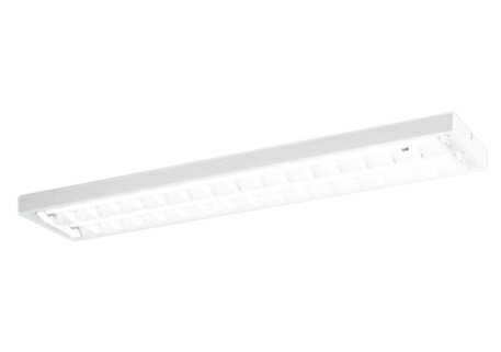 Rakuten - XL551092R1B高効率直管形LEDランプ専用ベースライト LED-TUBE R15高演色 クラス240形 直付型 下面開放型(ルーバー付) W250 2灯用 Hf32W定格出力×2灯相当片側給電・片側配線 G13口金 非調光 昼白色オーデリック 照明器具 店舗・施設向け 天井照明