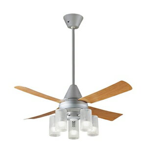 Other - XS91213FLEDシャンデリア付 シーリングファン ACタイプφ1100 10畳用吊下600mm 27W 電球色 60形電球5灯相当 リモコン付 非調光Panasonic 照明器具 天井照明 おしゃれ 【〜10畳】