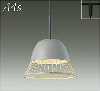 LEDユニットフラット形（径70mm） 4.6W（GX53） ・広角形 電球色／2700K鋼管 黒塗装竹 外面ペールピンク色塗装（内面クリア塗装）・竹（生地）寸法：径φ236 高266 全長606〜1206mm 0.6kgダクト取付専用●吊...