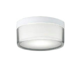 AU54102LED浴室灯 小型シーリングライト 白熱灯60W相当 直・壁取付防雨・防湿型 昼白色 非調光 要電気..