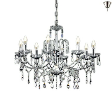 ERC2008SCLEDシャンデリアライト本体のみ ランプ別売(E12) 位相調光対応 要電気工事遠藤照明 施設照明