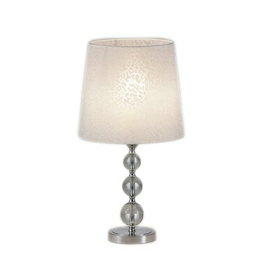 ランプ別売LEDランプ×1（別売）100V白熱球50W形×1相当消費電力：6.7W（無線調光）透明ガラス（シルバーメッキ）ベルベット（白）重3.7kgコード・中間スイッチ付径φ350・高650mm推奨ランプ：SAD-425X（E26）【LED照明】【ランプ別売】検索用カテゴリ369