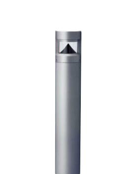 Rakuten - XY2924ZLE9LEDローポールライト Bijou（美丈/ビジョウ）ポール径φ135タイプ 昼白色全周配光 黒反射板 地上高600mmパルックボール25形器具相当Panasonic 施設照明 建物周辺ライトアップ照明