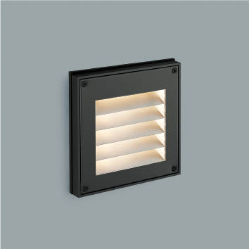 XU55228LEDエクステリアフットライトルーバータイプ 非調光 電球色コイズミ照明 施設照明